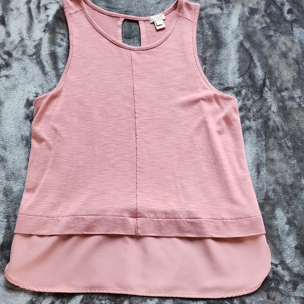 J. Crew Blush Pink Tank Top